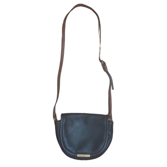 Marc Jacobs Black Pebbled Leather Crossbody Sadle Bag - Picture 11 of 12